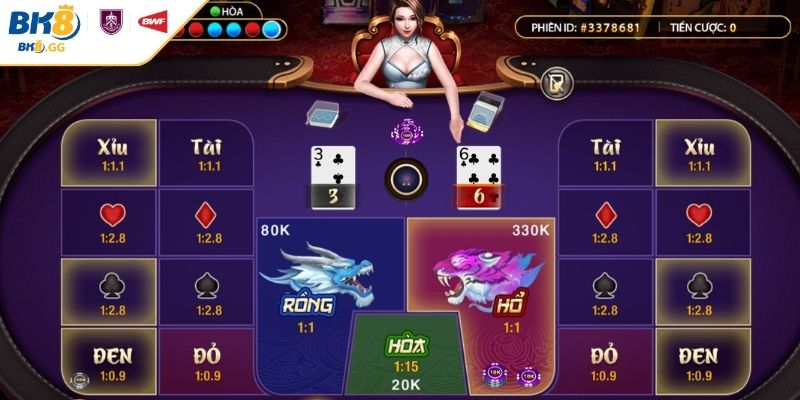 Cách Chơi Rồng Hổ BK8 Với Kinh Nghiệm & Chiến Thuật Dễ Thắng 2 Các hình thức cược trong game
