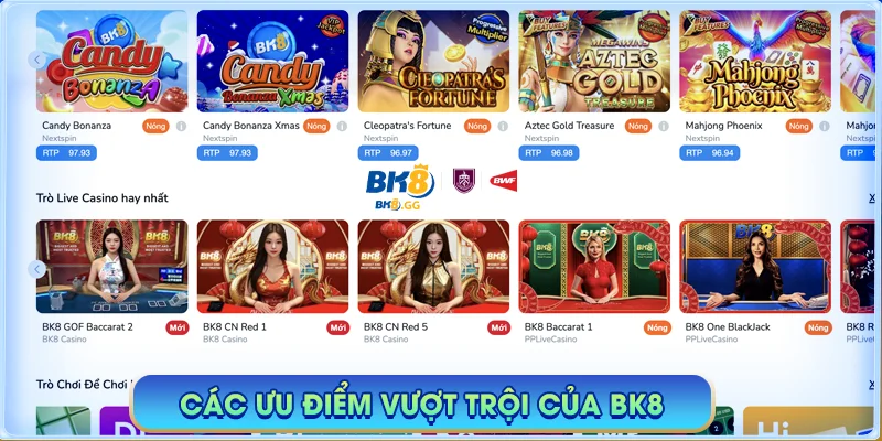 BK8 GG 🎖️【Nhà cái BK8】| Link Đăng Nhập BK8 Mới Nhất 2025 42 Các ưu điểm vượt trội của bk8